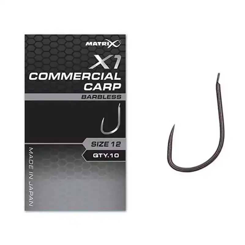 X1 Commercial Carp Hooks