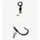 Chod Rig With Bait Swivel - Haken: 4