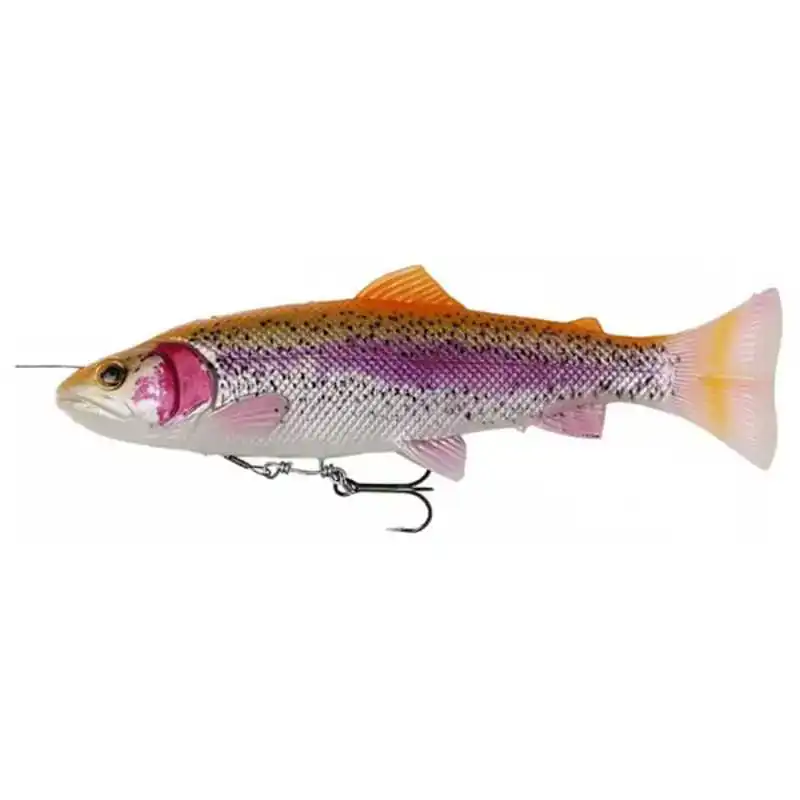 4D Line Thru Pulse Tail Trout - 20 cm - Slow Sink - Rainbow Trout