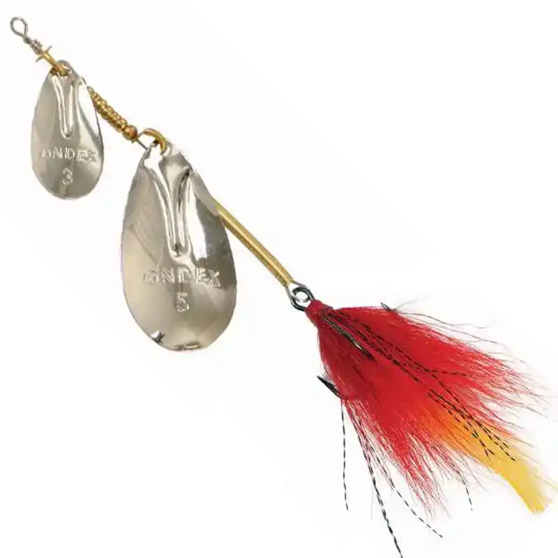 Tandem Buck Spinner - Größe: 4 & 6 - Decore Gold