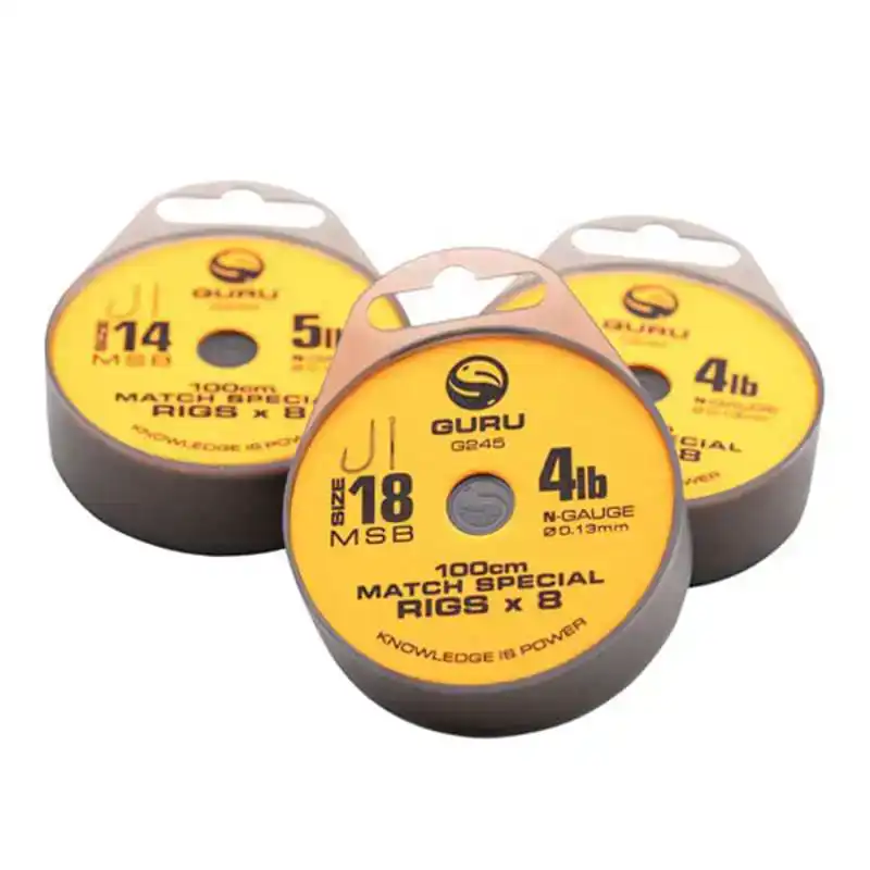 Match Special Rigs - Haken: 10 - 0,15 mm