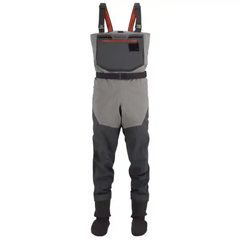 Freestone Stockingfoot Wader Smoke - Größe: LK
