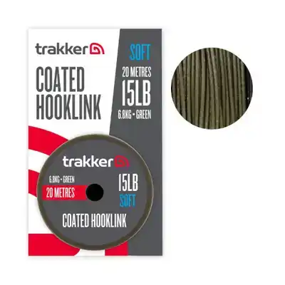 Soft Coated Hooklink - 25 lb - 11,3 kg - 20 m