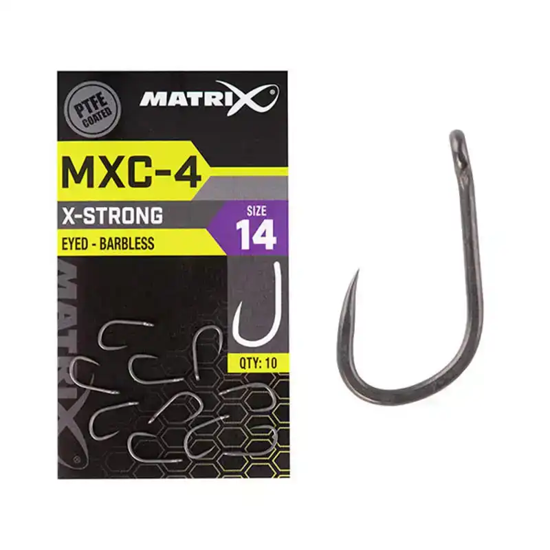 MXC-4 Eyed - Barbless - Größe: 18