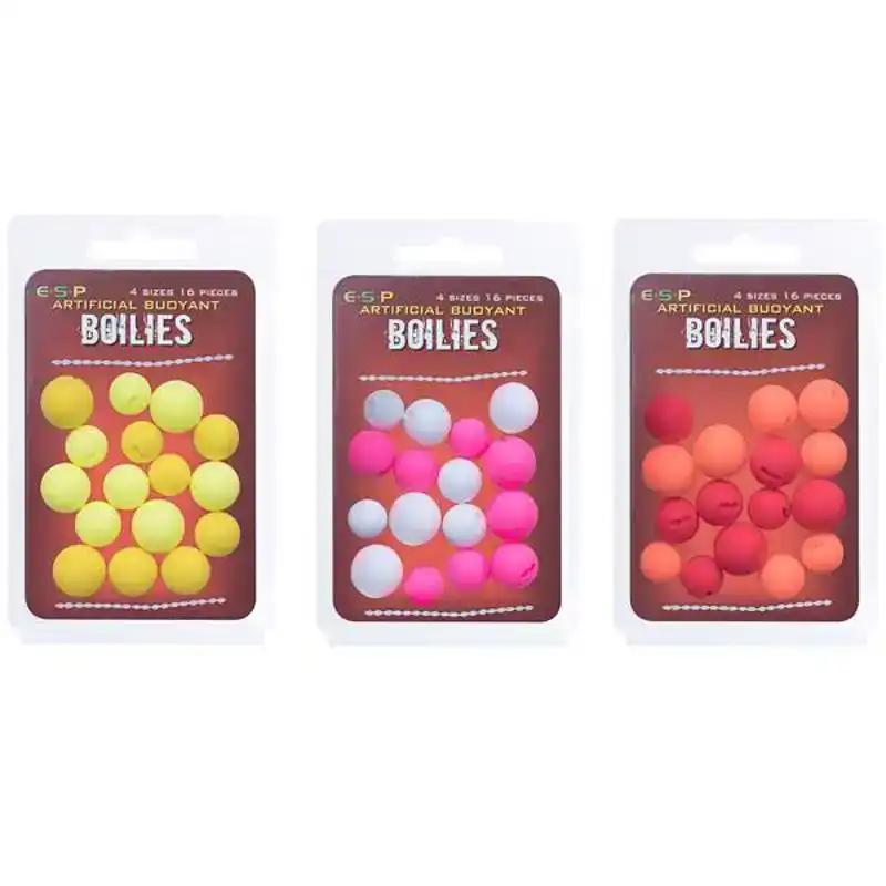 Artificial Buoyant Boilies - Orange & Red