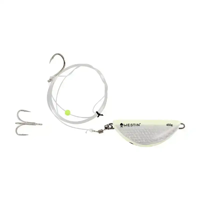 Halibut Anti Twist Rig - 350 Gramm - Glow