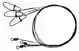 Coated Steelon Leaders - 20 lb. - 30 cm