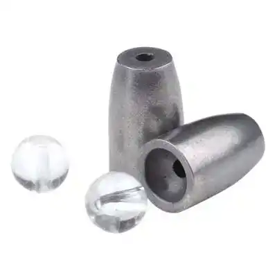 Stainless Steel Bullet Sinkers - 1,8 Gramm