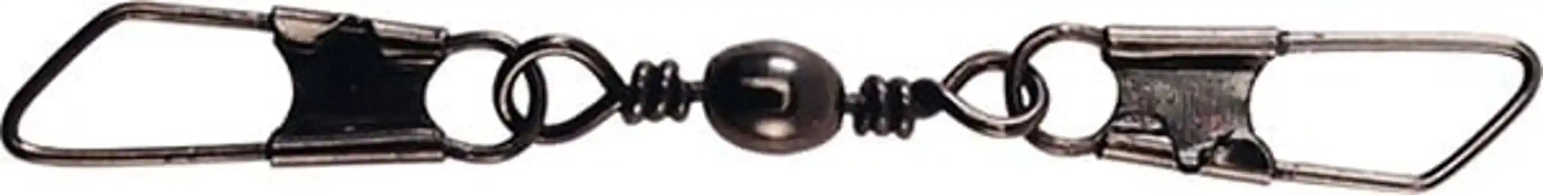 Double Safety Snap + Barrel Swivel - Größe: 12