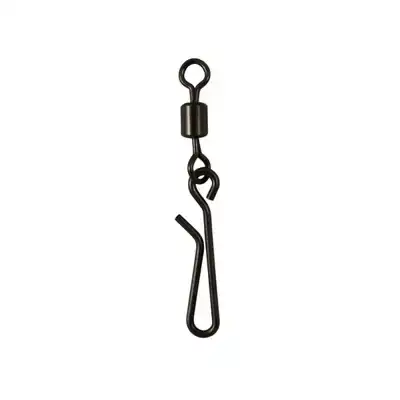 Black Rolling Swivel + Hanging Snap - Größe: 2 - 23 kg