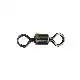 Black Rolling Swivel - Größe: 8 - 18 kg