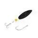 Omura Inline Spoon - 5 Gramm - Black / UV Orange