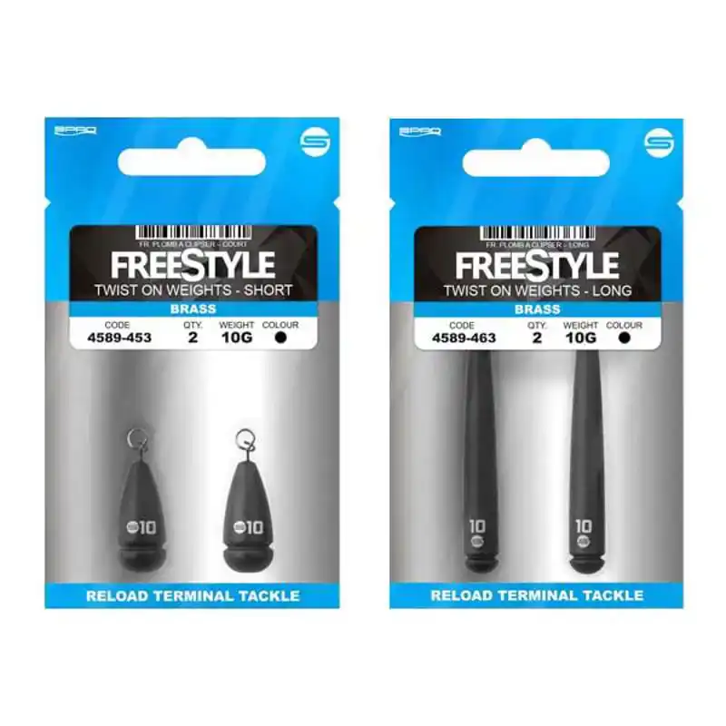 Freestyle Twist-on Weights - 3 Gramm - Short