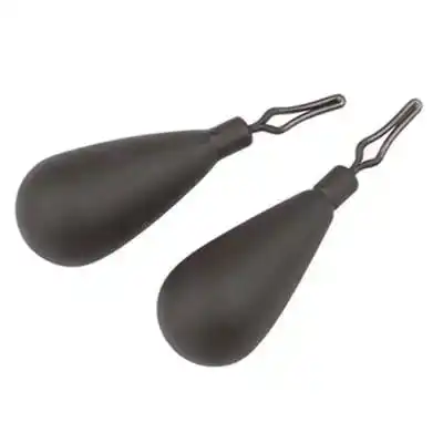 Tungsten Tear Drop Weights - Matte Green - 3,5 Gramm