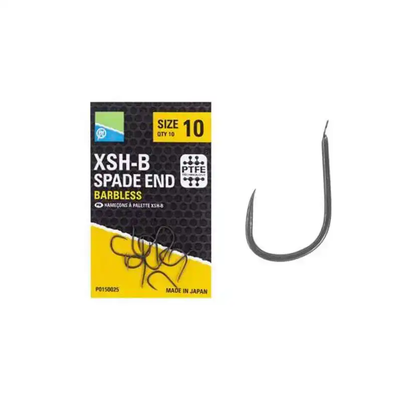 XSH-B Spade End Barbless - Haken 10