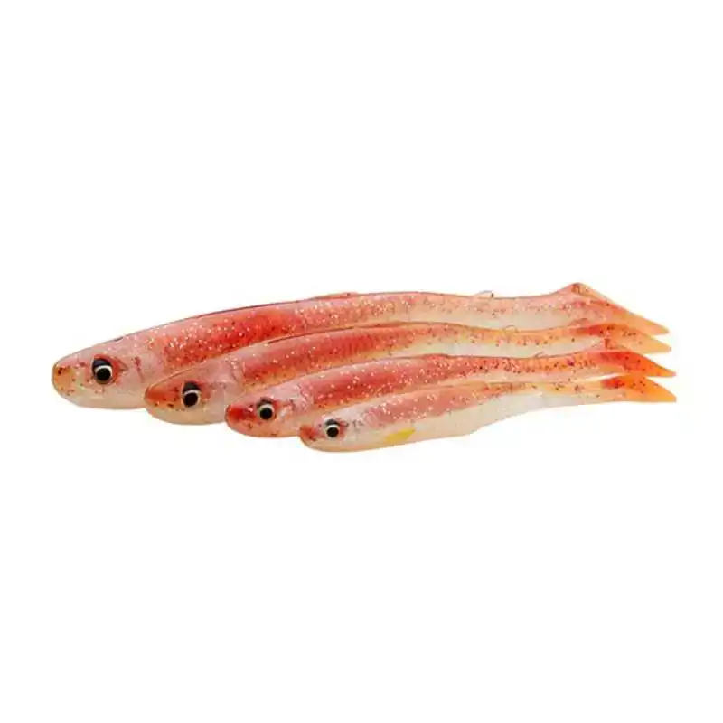 Slender Scoop Shad - 9 cm - Green Silver