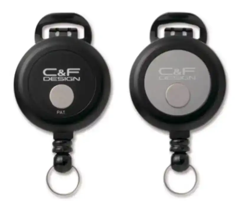 Flex Pin-On Reel Black (CFA-72-BK)