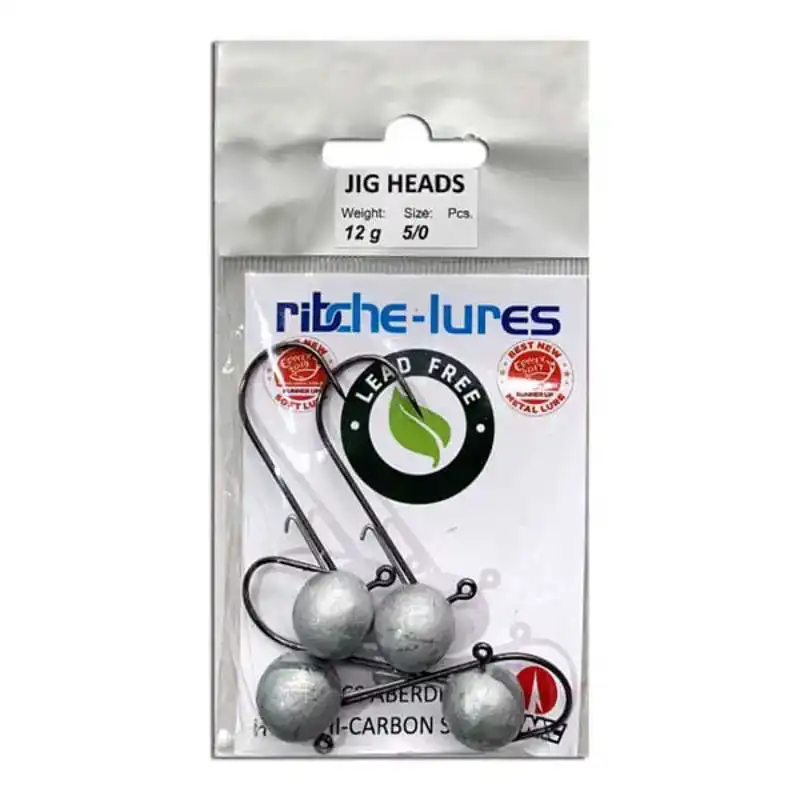 Ribche-Lures Metal Jigheads - Haken: 3/0 -10 Gramm