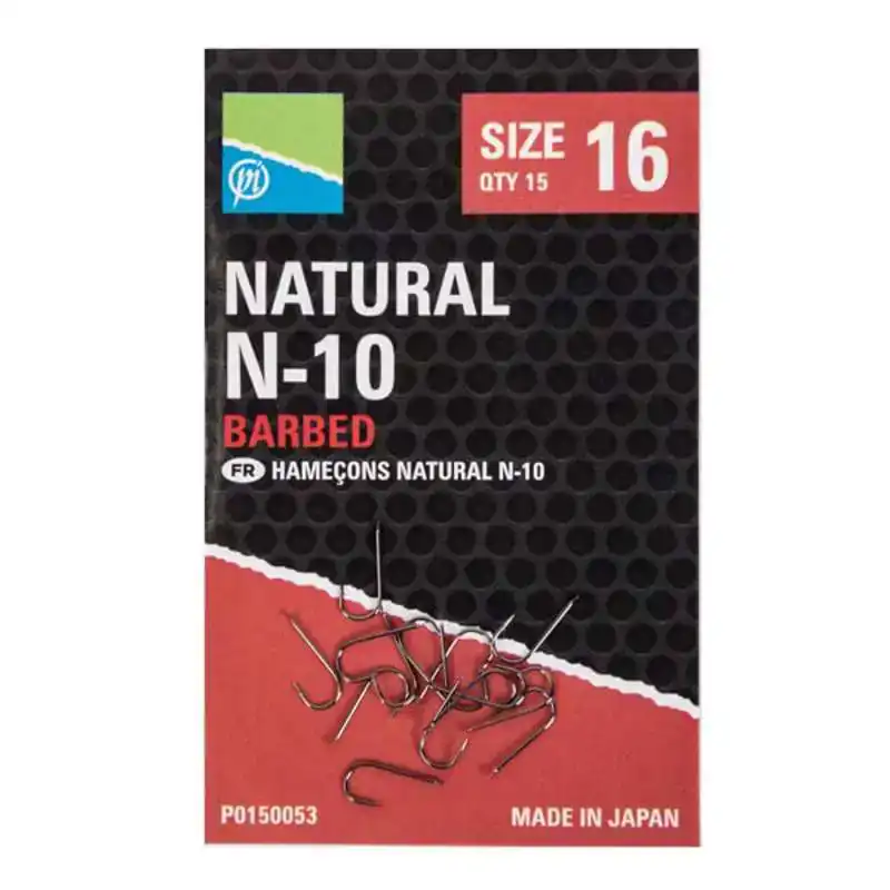 Natural N-10 Barbed - Größe: 12