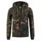 Zip Hoodie Dark Kamo