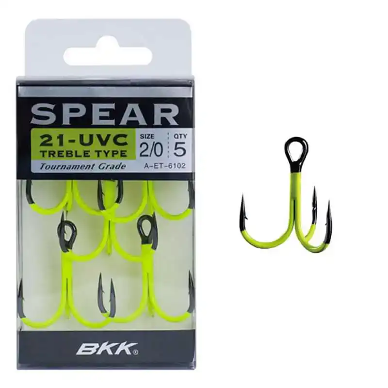 Spear 21-UVC Treble Hooks - Größe: 1