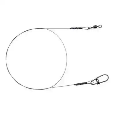 Matt Black Leader 1x1 Titanium - 22 lb - 30 cm