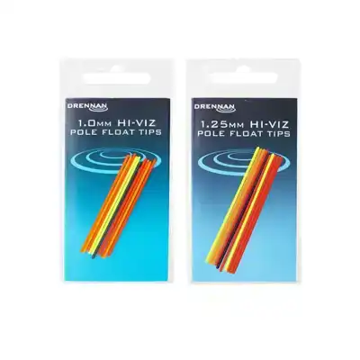Hi-Viz Pole Float Tips - 1,25 mm