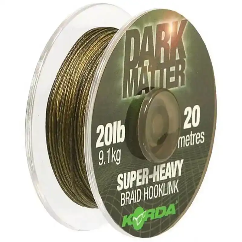 Dark Matter Super Heavy Braid Hooklink - 15 lb - 6,8 kg