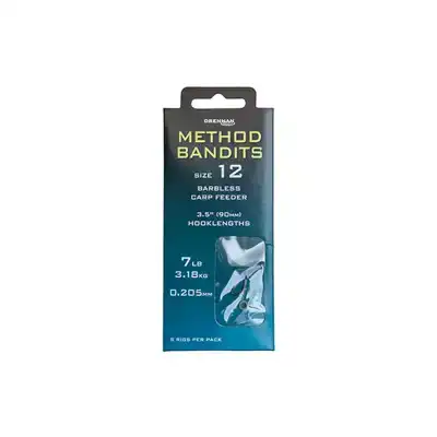 Method Bandits Carp Feeder Rigs - Barbless