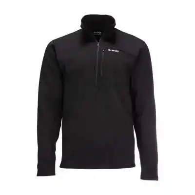 Thermal 1/4 Zip Top - Größe: S - Black