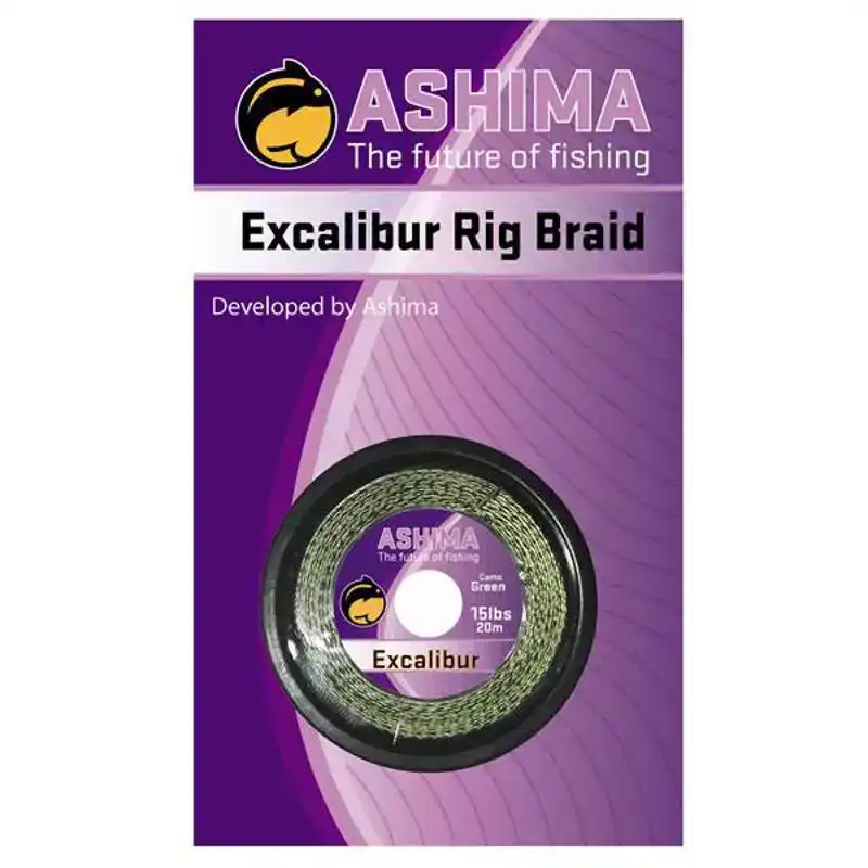 Excalibur Rig Braid - Camo Green - 15 lb