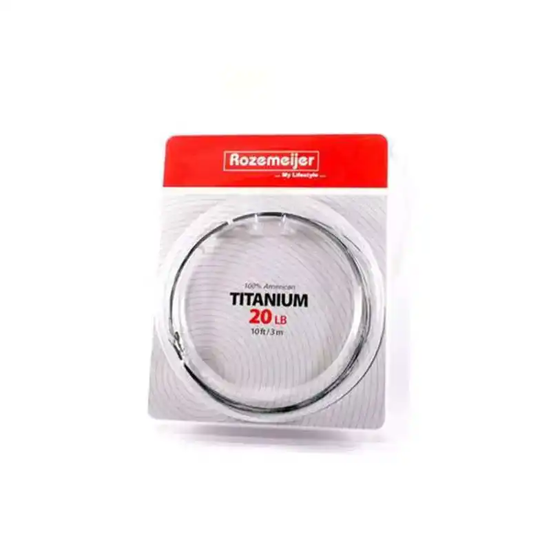 Titanium Wire - 75 lb. - 3 m