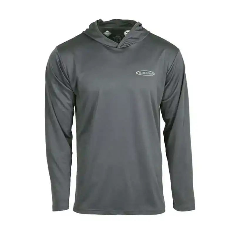 Bamboo Bug & UV Hoodie - Ash