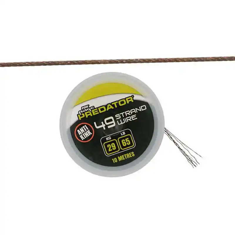 Predator 49 Strand Coated Steel Wire - 26 lb / 12 kg