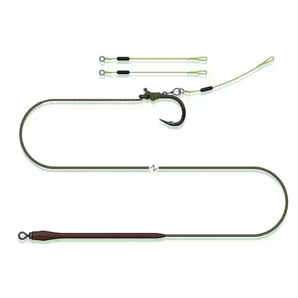 Quick Change Pellet Rig - 0,75 mm - 60 cm