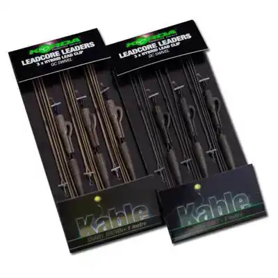 Kable Leadcore Leaders - Hybrid Leadclip + QC Swivel