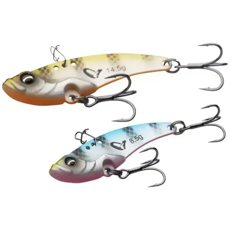 Vib Blade - 4,5 cm - Blue Pink Stripes