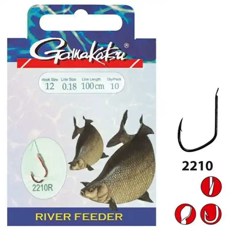 2210 S River Feeder - # 10 - 0,14 mm - 75 cm