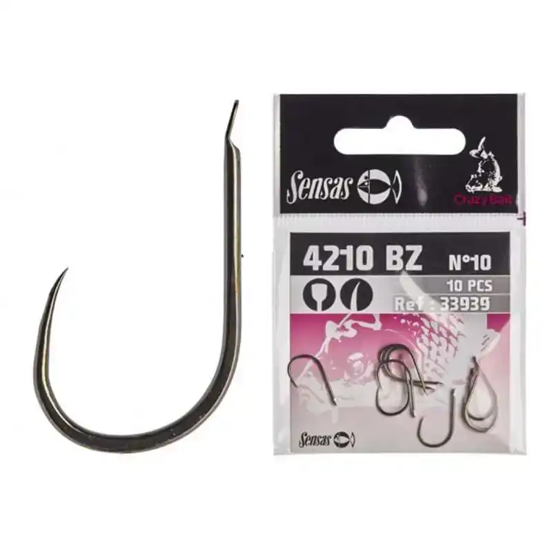 Crazy Bait Barbless 4210 Hooks - Größe: 10