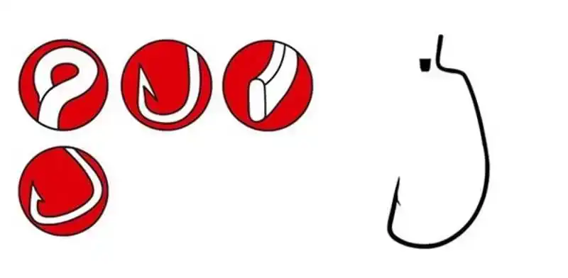 Worm EWG With Silicon Stopper - Größe: 1 (5 st)