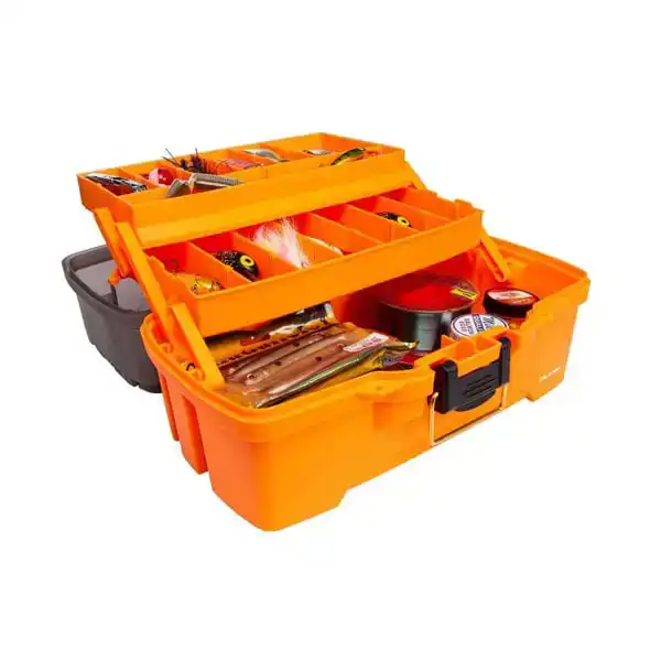 Two Tray Tackle Box - Blue