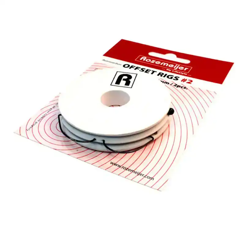 Fluorocarbon Offset Rigs - Haken: 1/0