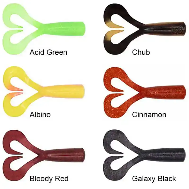 Black Tail Double L - Acid Green