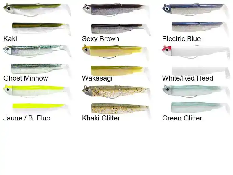 Black Minnow Shore Combo - No.1 (70) - 3 Gramm - Kaki