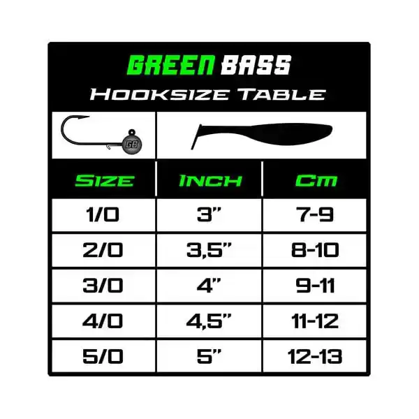 Lead-Free Jighead - Haken: 2/0 - 3 Gramm (4 st)