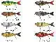 Zilla Jointed Glider - 13,5 cm - Fire Tiger