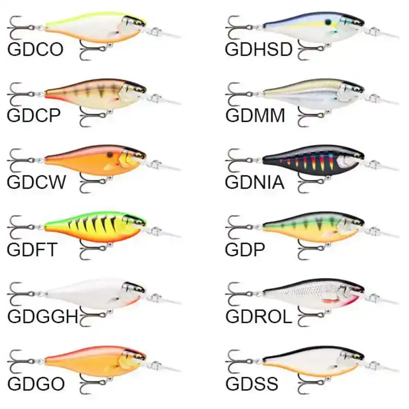 Shad Rap Elite - 5,5 cm - GDCP