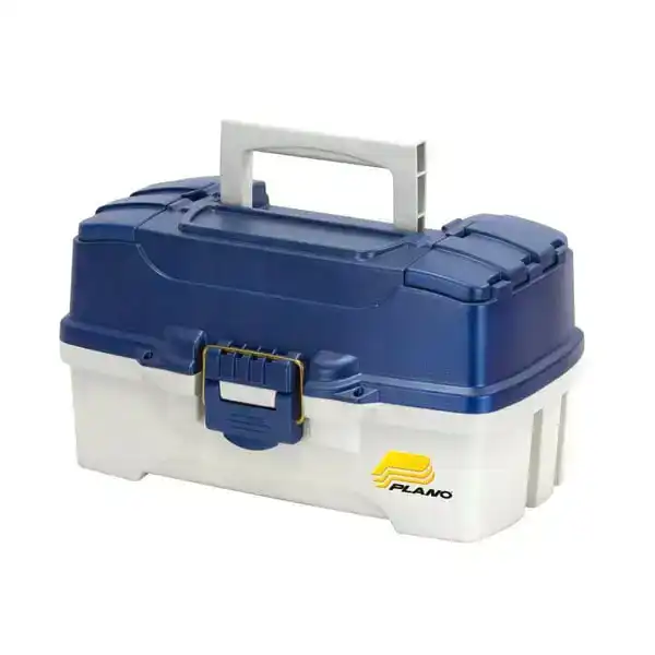 Two Tray Tackle Box - Blue