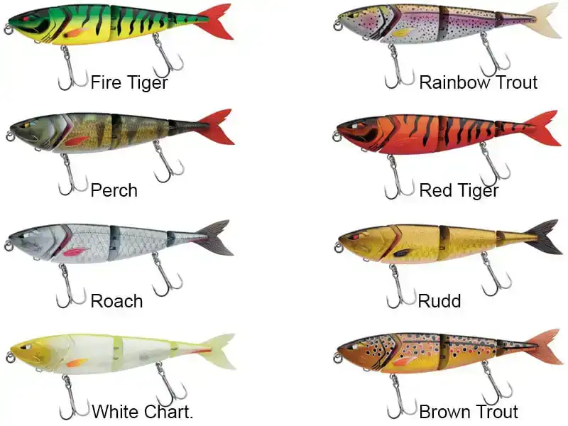 Zilla Swimmer - 12 cm - Fire Tiger