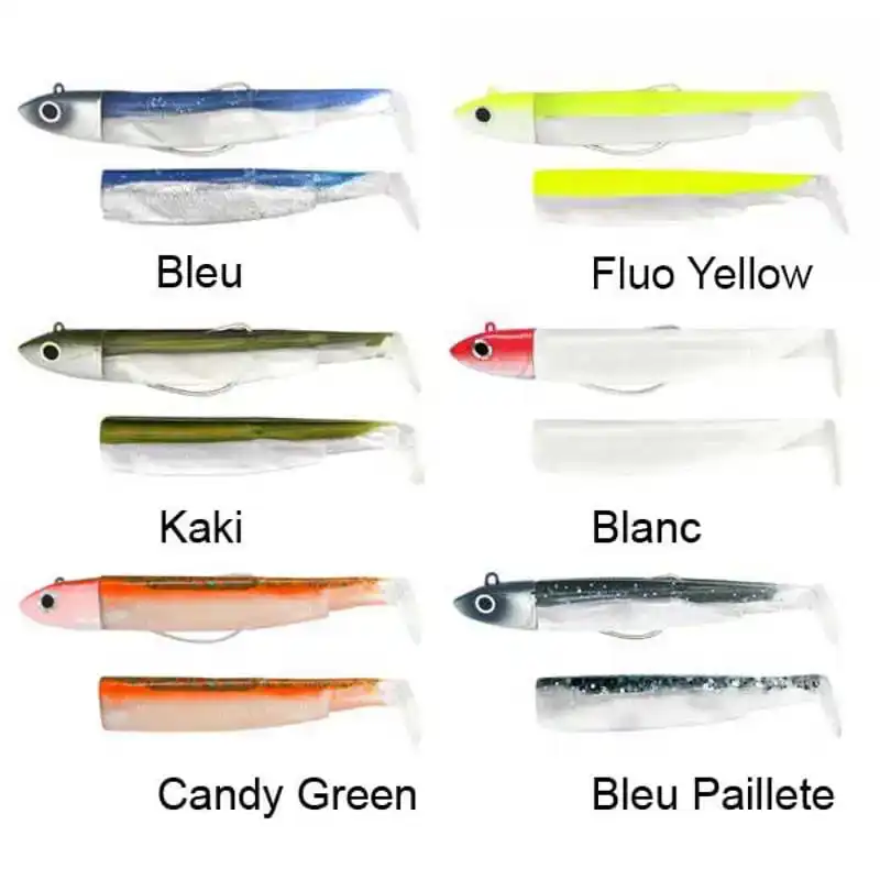 Black Minnow Offshore Combo - No. 1 (70) - 6 Gramm - Kaki